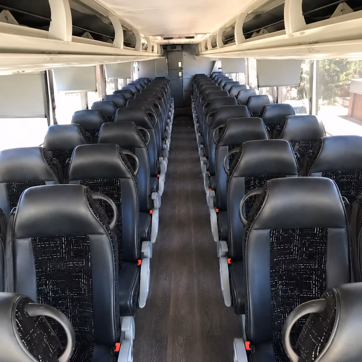 indio charter bus interior